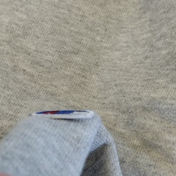 Champion Oversized Cropped VARSITY Old English Letter Reverse Weave Hoodie Large - Picture 14 of 16